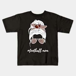 Football Mom Kids T-Shirt